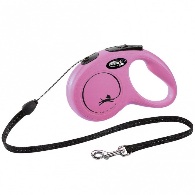 FLEXI Rollleine New CLASSIC Seil - 5m, bis 12kg