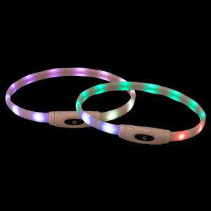 Trixie Flash Leuchtring USB - multicolor