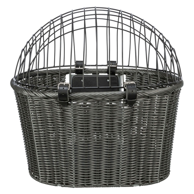 Trixie Front-Fahrradkorb aus Polyrattan – Bild 3