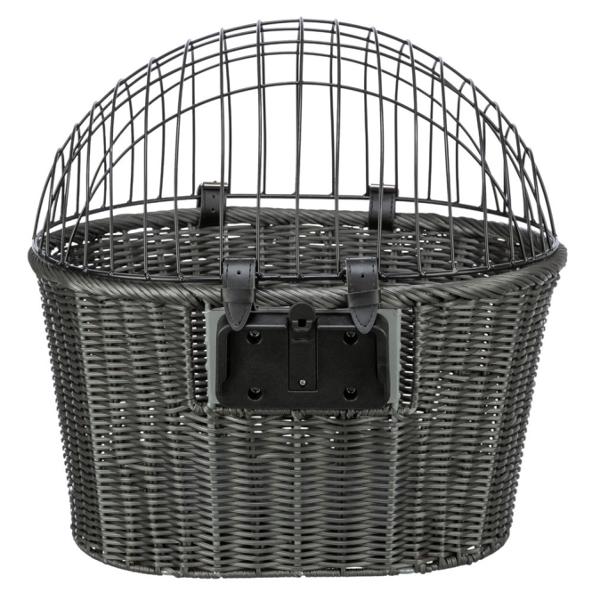 Trixie Front-Fahrradkorb aus Polyrattan – Bild 4