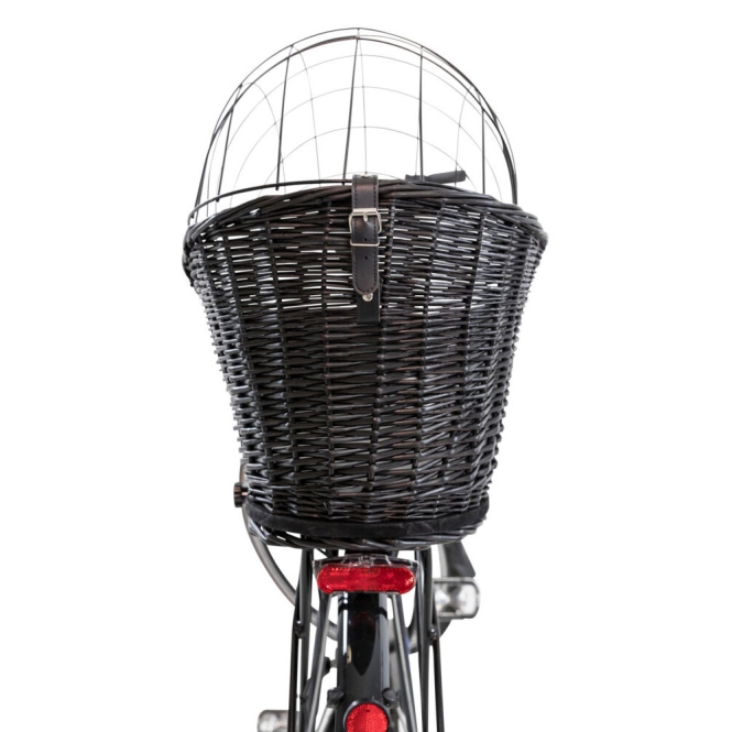 Trixie Fahrradkorb aus Weide für Gepäckträger – Bild 5