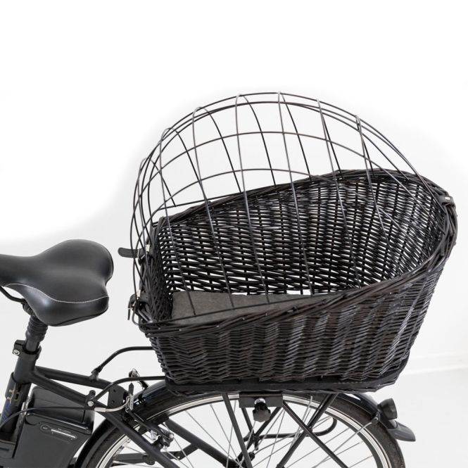 Trixie Fahrradkorb aus Weide für Gepäckträger – Bild 6