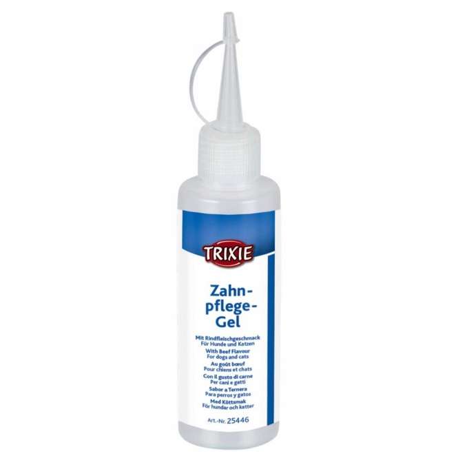 Trixie Zahnpflege-Gel mit Rindfleischgeschmack - 100g – Bild 2