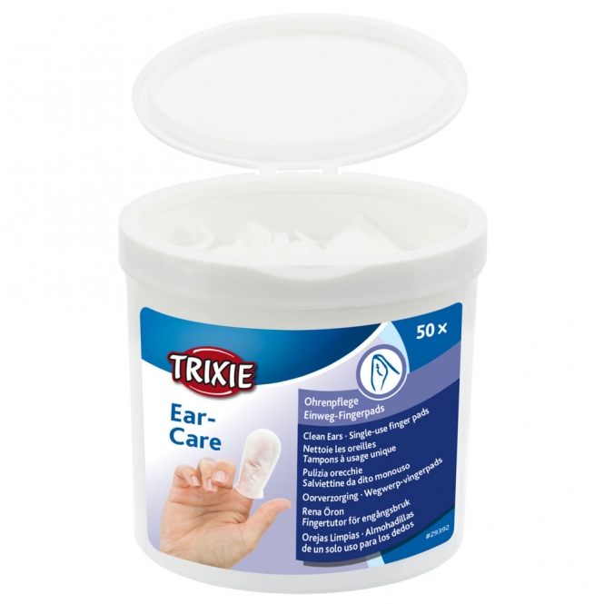Trixie Ohrenpflege Einweg-Fingerpads – Bild 2