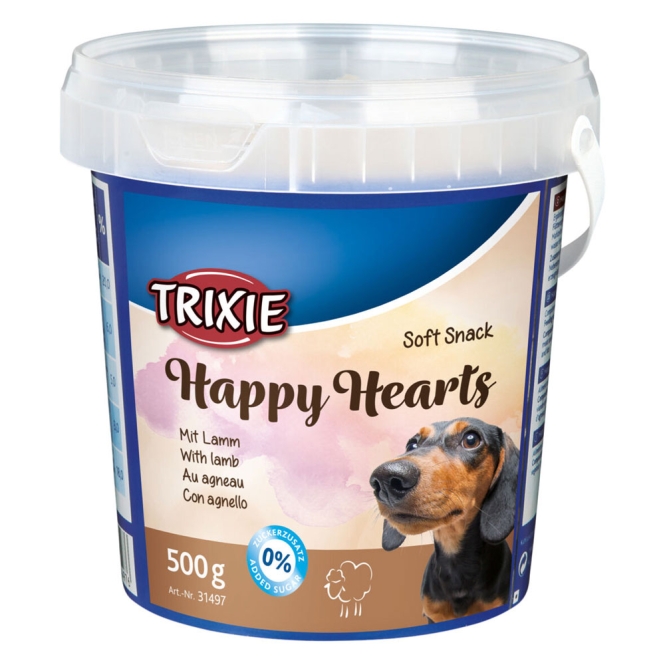 Trixie Soft Snack Happy Hearts 500g Eimer – Bild 2