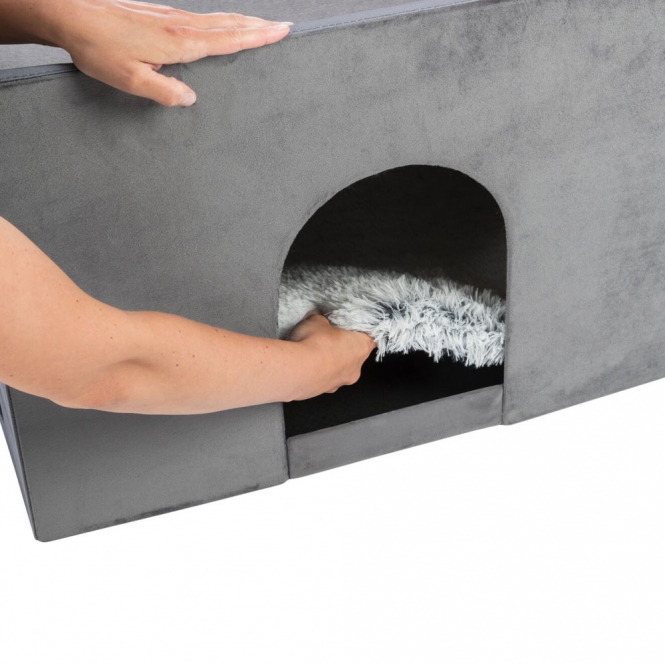 Trixie Höhle Harvey mit Treppe - 135 × 47 × 50 cm – Bild 2