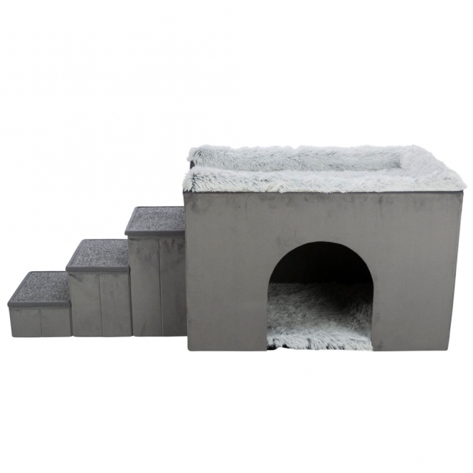 Trixie Höhle Harvey mit Treppe - 154 × 60 × 60 cm – Bild 2