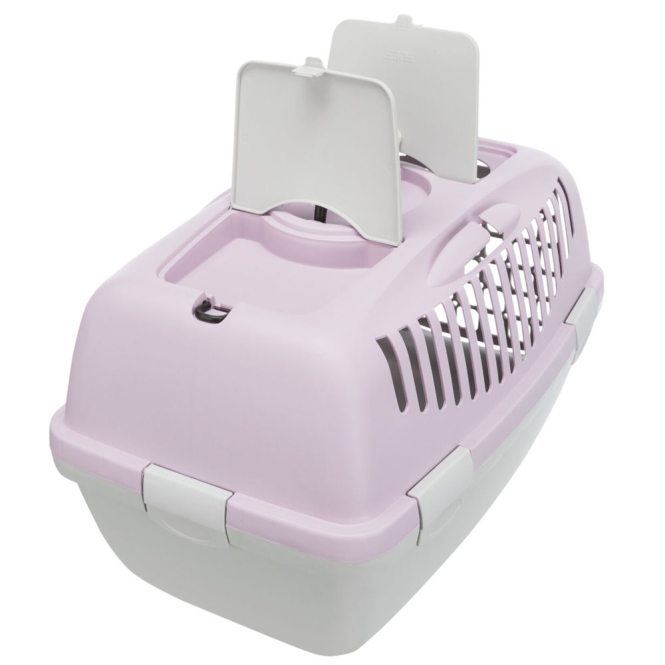 Trixie Transportbox Capri II - hellgrau/flieder – Bild 6
