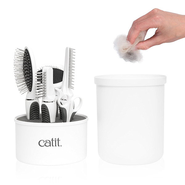 Catit Bürsten-Set für Mittel- und Langhaarkatzen – Bild 2