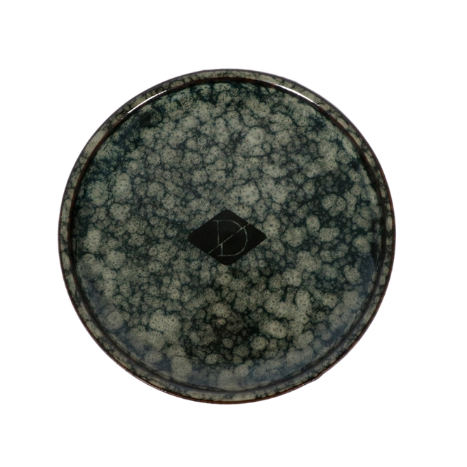 D&D flacher Katzennapf Jasper - green marble – Bild 2