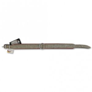 More4Dogs Halsband Rindsleder/Filz - 36-40 cm
