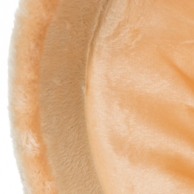 Trixie Crunch Plüschtunnel, 60 cm - Beige – Bild 4