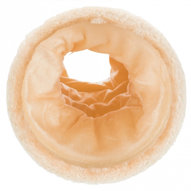Trixie Crunch Plüschtunnel, 60 cm - Beige – Bild 5