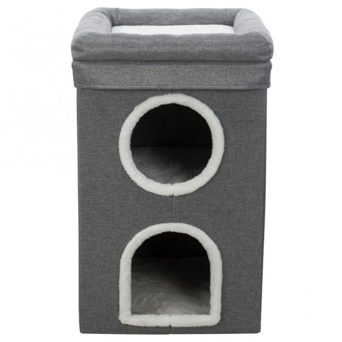 Trixie Kratztonne Cat Tower Saul – Bild 2