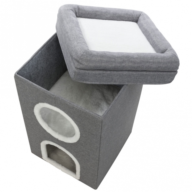 Trixie Kratztonne Cat Tower Saul – Bild 5