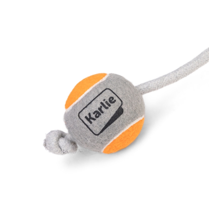 Karlie Tennisball mit Seil – Bild 3