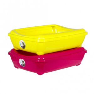 Karlie Flamingo Katzentoilette mit Rand Arist