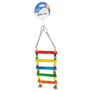 Duvoplus bunte Vogelleiter mit Perlen - 40cm