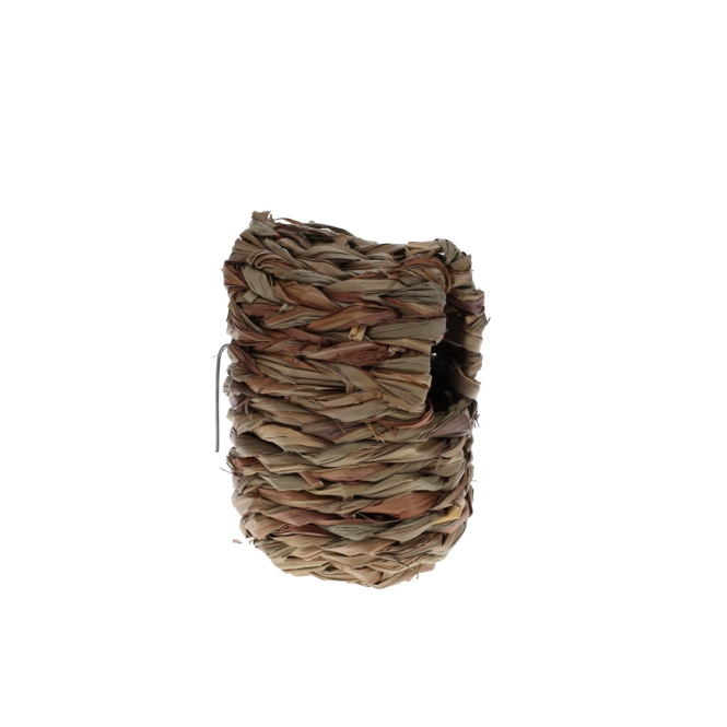 Duvoplus geschlossenes Schilfnest für Vögel - 3 Stück - 8x8x10,6cm – Bild 2
