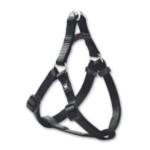 Karlie ASP Step&Go Geschirr - Schwarz - 10 mm, 36