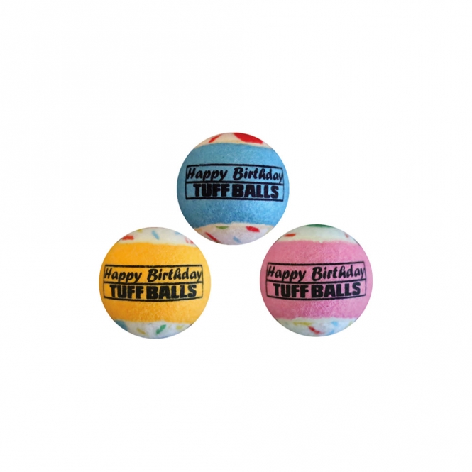 Tuff Birthday Balls 6 cm - 3er Pack – Bild 2