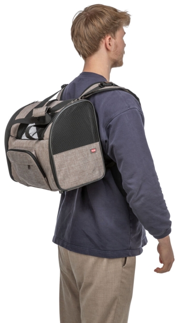 Trixie Rucksack Shiva - braun/beige – Bild 6
