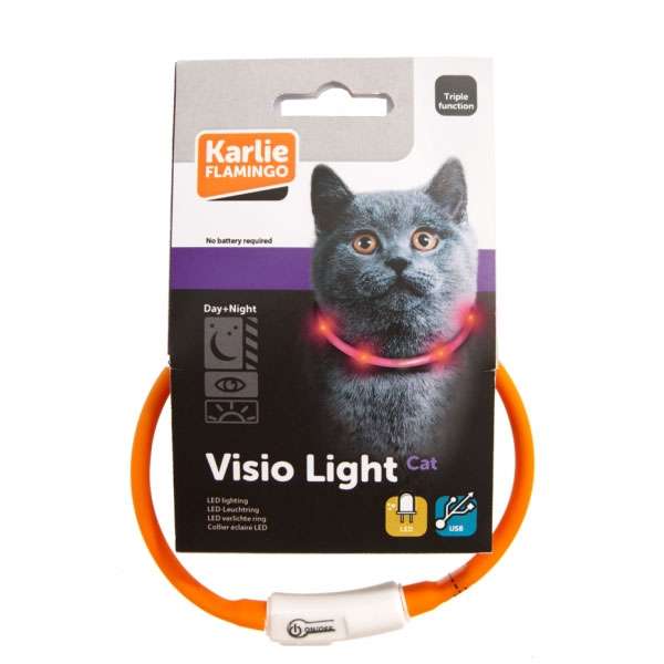 Karlie Visio Light Cat LED-Schlauch mit USB - Pink – Bild 2